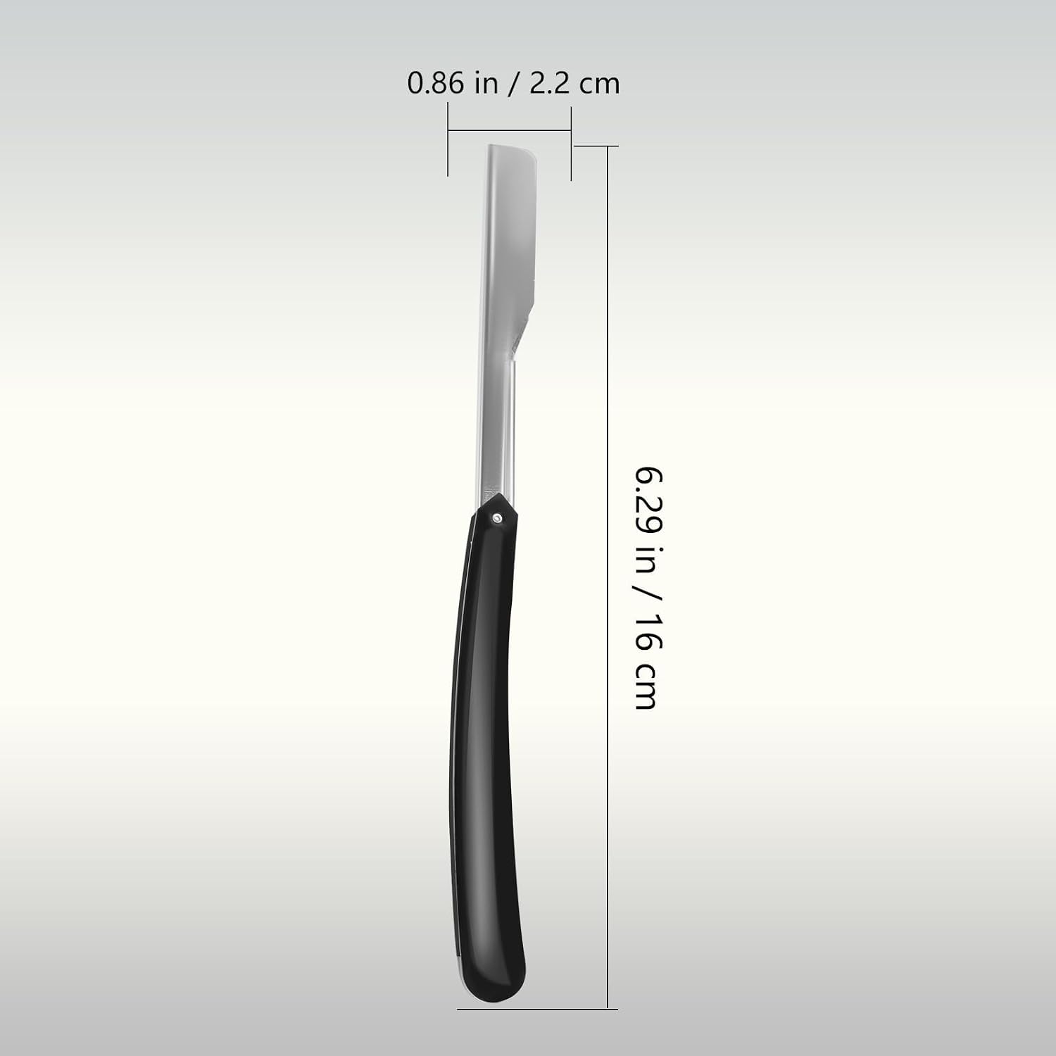Metal Manual Straight Shaving Razor for Beard and Sideburns