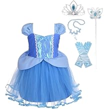 Dressy Daisy Princess Costume Tulle Dress for Baby Toddler Girls 3M to 6Y