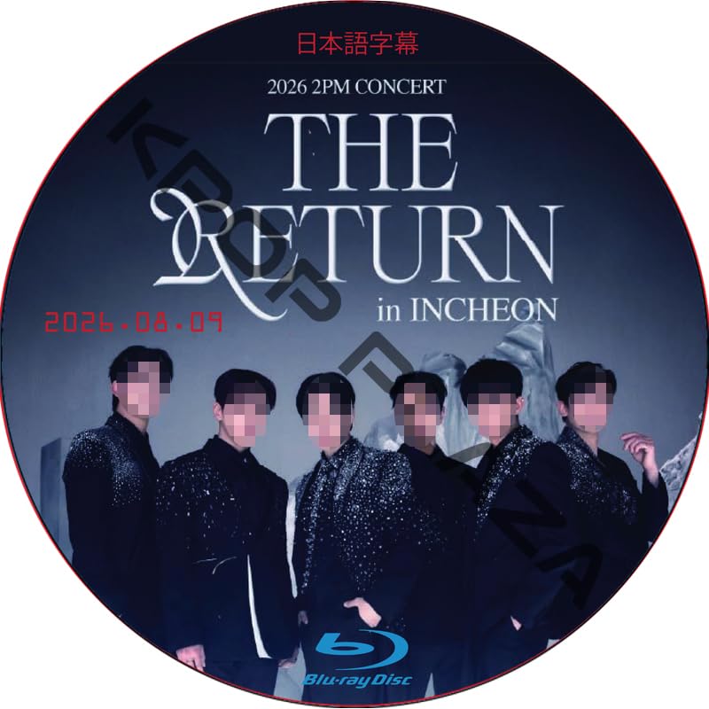 Amazon.co.jp: 2PM DVD [Blu-ray] 2026 2PM Concert “THE RETURN” in