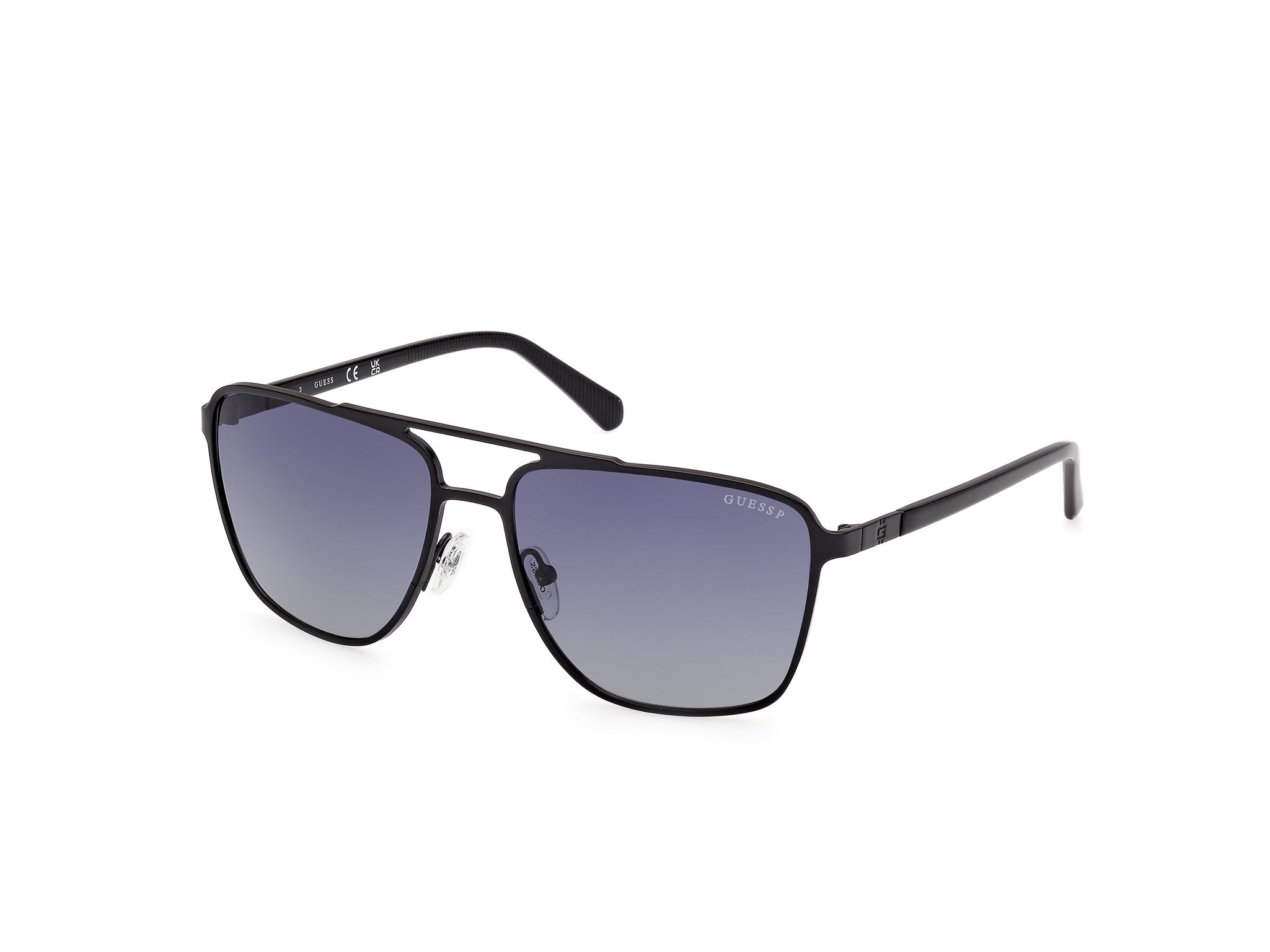 Guess GU00210 02D matte black 60/17/145 MAN Sunglasses