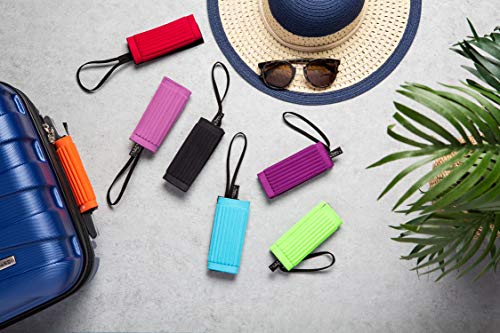 Bucky Identigrip Luggage Handle Wrap, Tangerine #TOP6