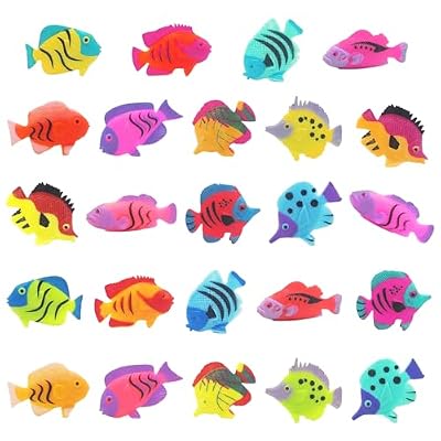 24 Peces Tropicales Decorativos, Modelos Simulados de Animales Marinos, Juguetes de Plástico Blando para Niños, Suministros de Fiesta Temática Marina | Ya disponible en tu tienda friki favorita! En mundofriki.es! 24 Peces Tropicales Decorativos, Modelos Simulados de Animales Marinos, Juguetes de Plástico Blando para Niños, Suministros de Fiesta Temática Marina | Ya disponible en tu tienda friki favorita! En mundofriki.es!