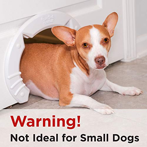 Purrfect Portal Xl Pet Cat Door For Interior Doors :: Molded Plastic Kitty Cat Pass For Large Cats Up To 30 Lbs :: Installs In Minutes, Stays On Securely, Easy To Follow Instructions + Hardware, White #TOP3