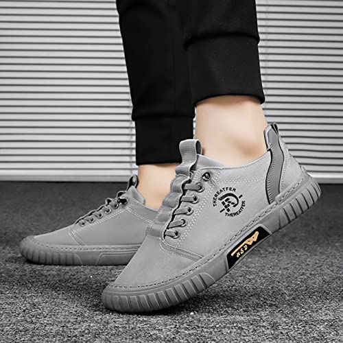 Chaussures de marche homme légères baskets basses en toile durable
