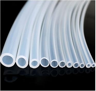 Silicone Rubber Hose, 10 Meters Food Grade Transparent Rubber Hose ID 0.51 2 3 4 5 6 7 8 9 10 Mm O.D Flexible Silicone Tube, 1PCS Size ID 0.5mm x 1mm OD