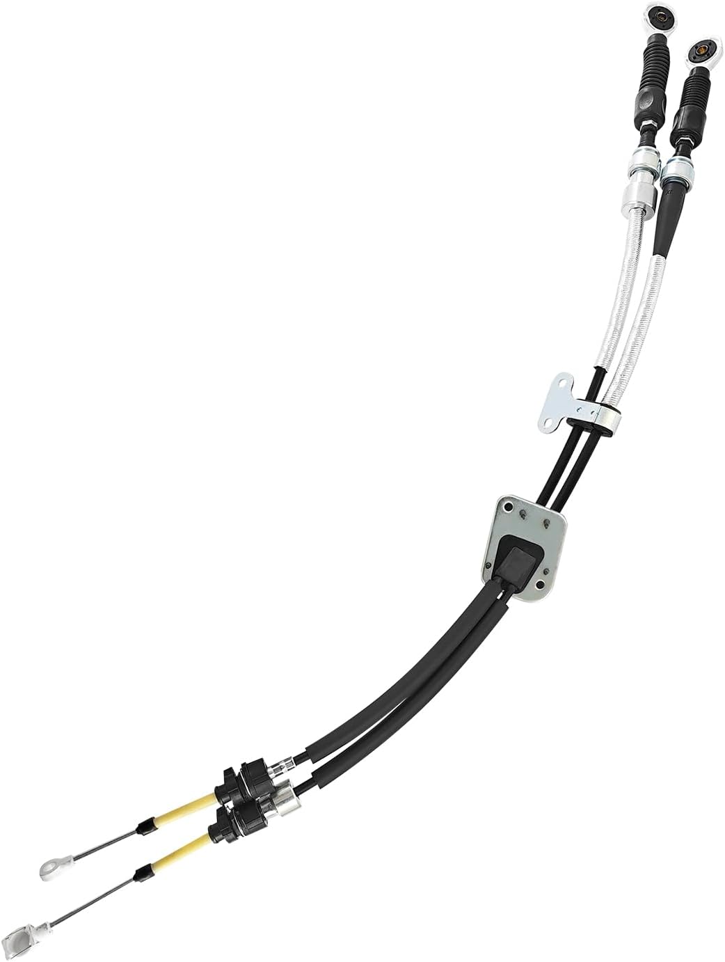 33820-02362 Manual Transmission Control Cable Assembly Compatible with Toyota Corolla 2003-2008 Manual Shifter Cables Replacement 33820-02361 33820-02360