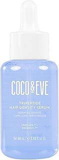 Coco & Eve Boost Therapy Tripeptide Hair Density Serum. For Thicker, Fuller Hair. Anti-Hair Loss & Shedding, Lightweight Scalp Treatment with Biotin & Caffeine for Volume & Restoration (60 ml)