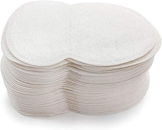 Underarm Sweat Pads, 10 pcs Underarm Armpit Sweat Perspiration Pads Shield Adhesive Garment Guards Sweat Free & Odor Free