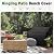 Kingling Outdoor Bench Covers, Patio Loveseats Cover Waterproof Bench Covers for Outdoor Furniture Glider Chair Sofa Cover, 48" W x 29" D x 36" H Black
