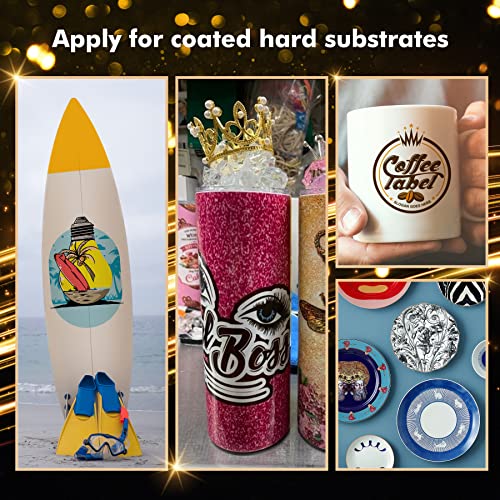 Sublimation Paper 110 Sheets A4 For Heat Transfer, Tumbler, Diy Gift, Mug, T-Shirt, Light Fabric Compatible With Inkjet Printer With Sublimation Ink #TOP2