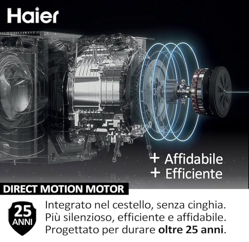 Lave linge Slim HAIER HWD80 B14979 8+5 kg I REFRESH Moteur Direct Motion - vue 4