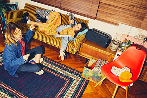 Sony SRS-XG500, Enceinte Portable Festive et Robuste Bluetooth avec Son Puissant, lumières et autonomie de 30 Heures Black