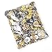 600-700Pcs Gold and Silver Buttons for Crafts Bulk Plastic Gold Button Assorted Size Silver Buttons for Art, DIY Crafting, Christmas Decoration