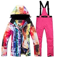 Dames winter warm mode skipak jas hoodie outdoor sport jumpsuit rits skipak, wit, XXL Dames winter warm mode skipak jas hoodie outdoor sport jumpsuit rits skipak, wit, XXL