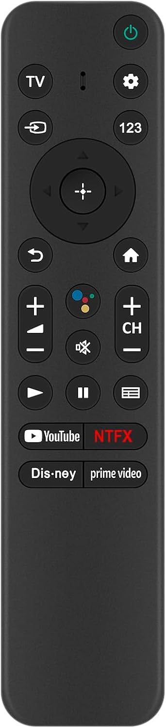 RMF-TX800U 1-013-691-22 Replace Voice Remote fit for Sony 4K Smart TV