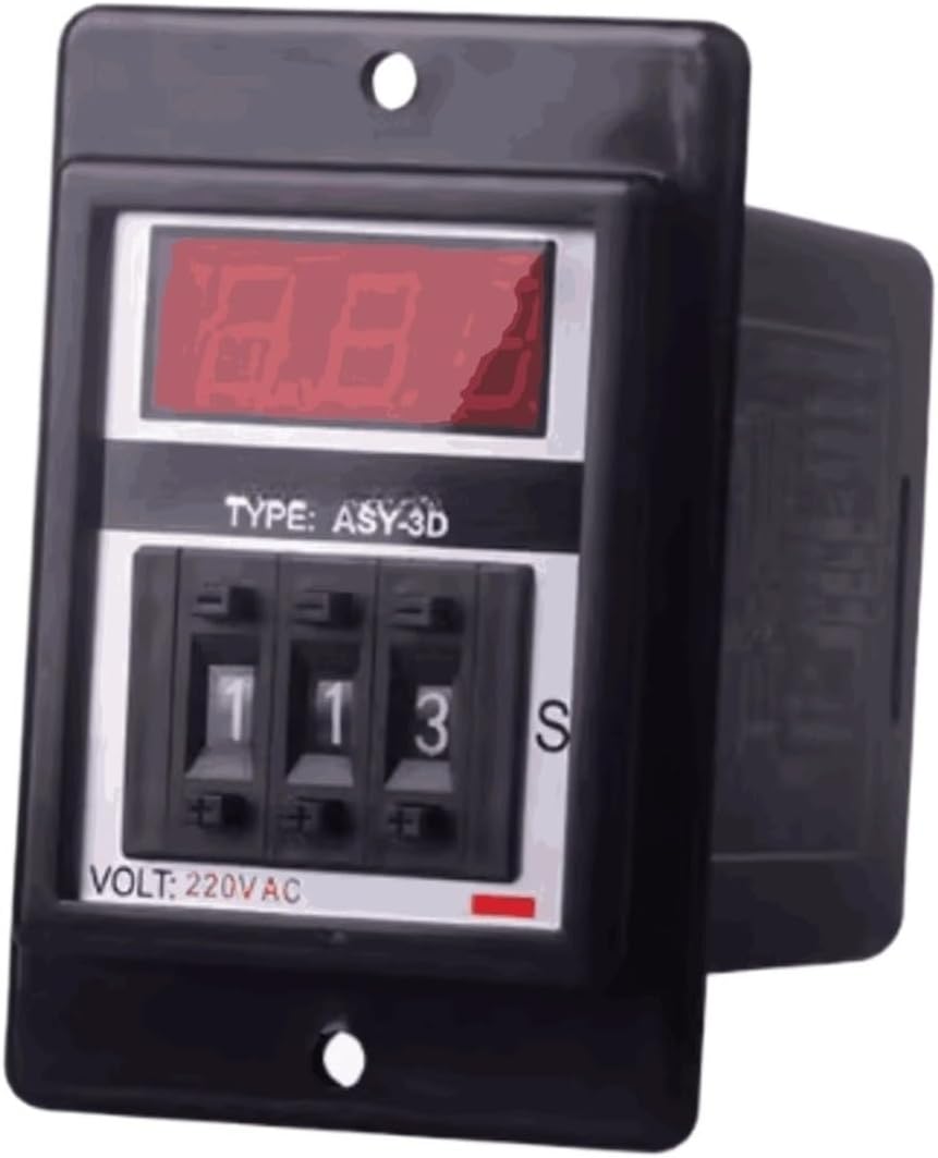 ASY-3D 8PIN DC12V DC24V AC110V AC220V 1-999S Digits programmable(AC110V)