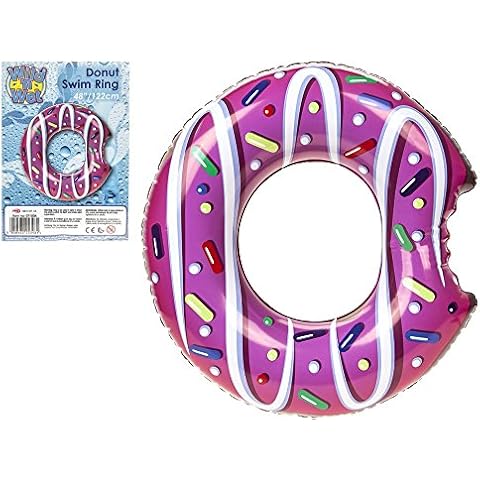 Inflatable Giant Donut Design Float for Swimming Pool or Beach Sea Cover