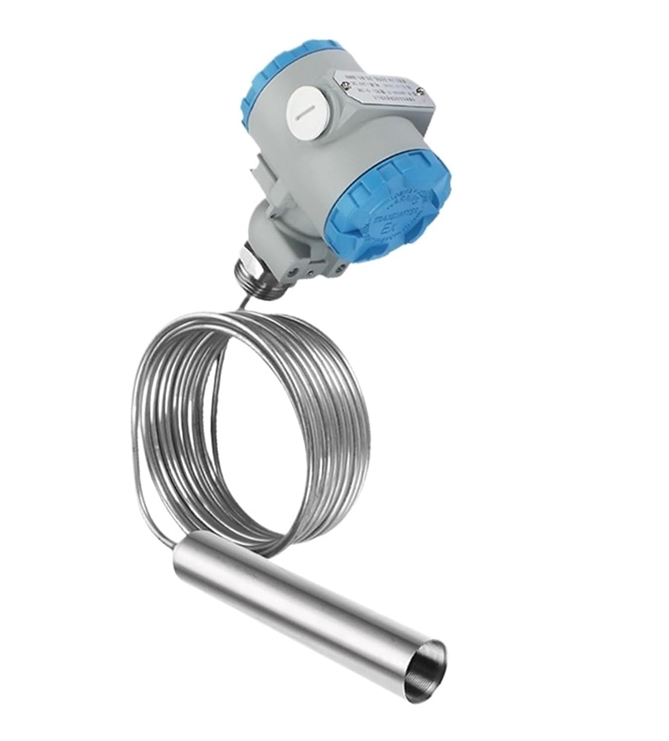 Stainless Steel high Temperature Level Transmitter Field Display Diesel Fuel Tank Level Sensor(No Display RS485,4M)