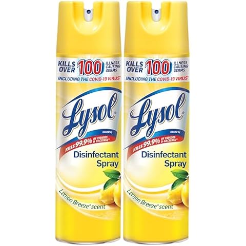 Lysol Disinfectant Spray, Sanitizing and Antibacterial Spray Cover