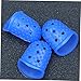 SEWACC 3 Pack Non-Slip Finger Tips Protection for Counting and Guitar Silicone Fingertip Guards Anti-scalding Grip Enhancer Dark Size l