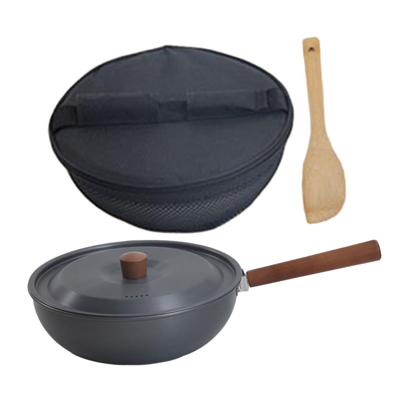 MERRYHAPY Camping Cooking Pots for Cooking Portable Outdoor Picnic Cookware Camping Cooker Pot Milk Warmer