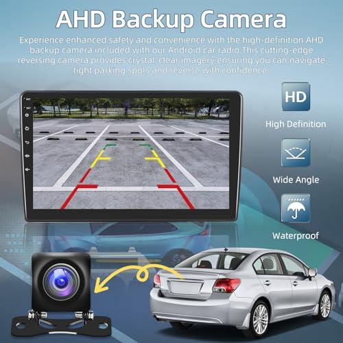 Estéreo automotivo Android de 2 + 64 G para Jeep/Dodge/Chrysler - Rádio com tela sensível ao toque H