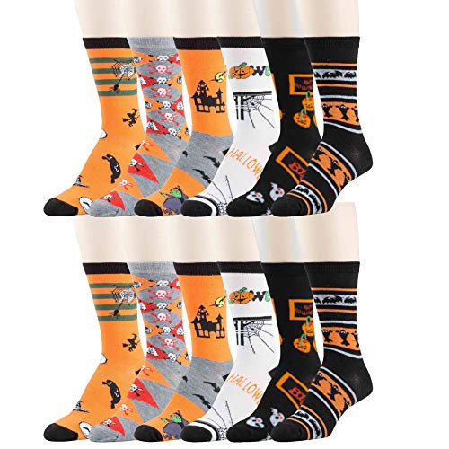 Women's Halloween Socks Size 9-11 (Crew Socks 2, 9-11)