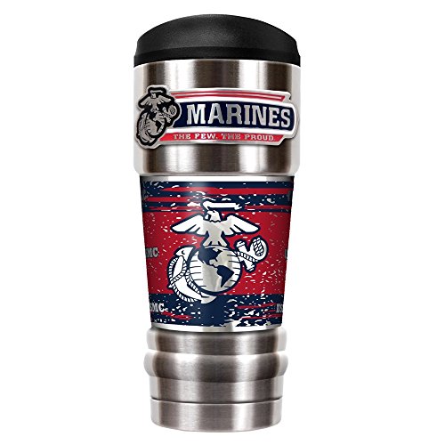 United States Marines - 18oz Vacuum Insulated Travel Tumbler