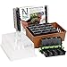 Produktbild Nelson Garden 1933 Pflanzenaufzucht-Kasten im Zimmergewächshaus-Set Für 32 Pflanzen - Minigewächshaus mit Bewässerung (Mini Greenhouse Rootmaster 32 Stecker)