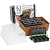 Propagator en kweekbak voor planten – voor 32 planten – minikas met zelfbewateringsfunctie