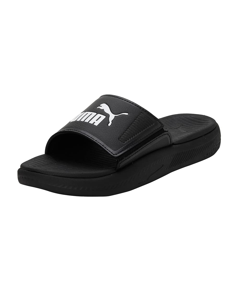 Puma Unisex-Kid Softride Slide Junior Black-White Slide - 3UK (38499201) (B0BLBYSXHH) Amazon Price History, Amazon Price Tracker