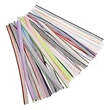 IDEANATEGRATE Kit la Rilegatura di Libri 48 Pezzi Fascia Legatoria in Cotone Regolabile Re...