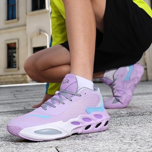 Chaussures de basket-ball hommes légères pour jouer sans douleur - 2