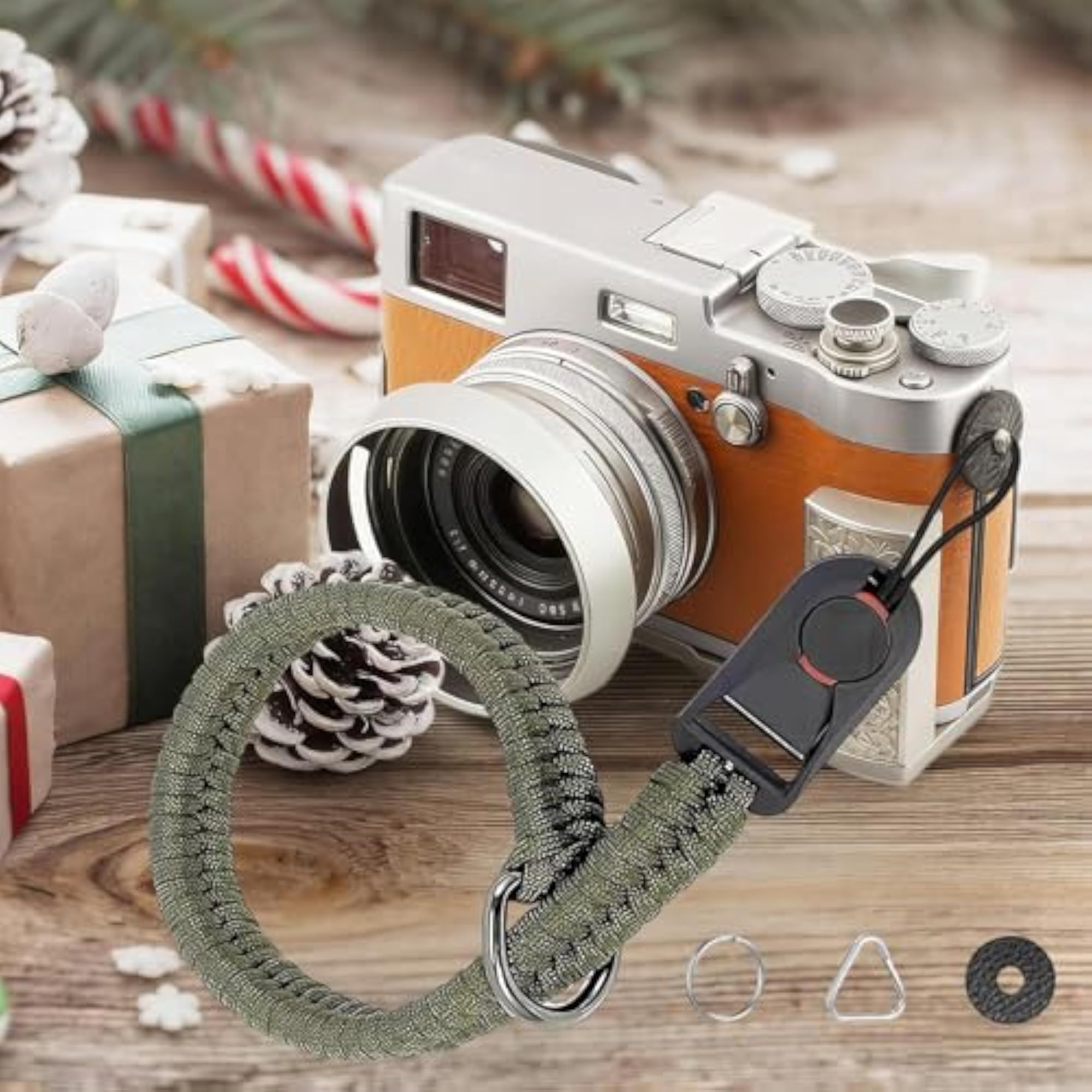 Adjustable Quick Release Camera Hand Strap, DSLR & Action Cameras