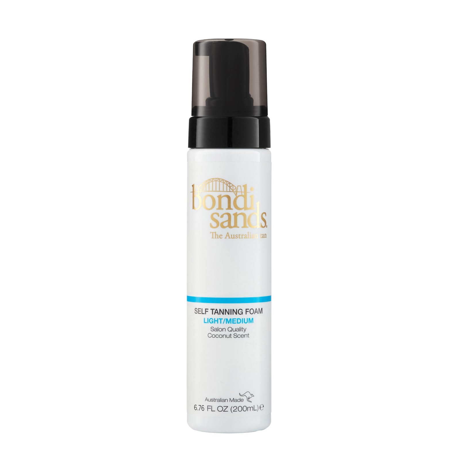 Bondi Sands – Self Tanning Foam Light/Medium – Selbstbräuner Mousse für die natürliche Bräune ohne Sonne, 200 ml