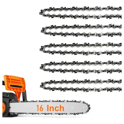 5Pack Chainsaw Chain 16 Inch Fits Stihl 61PMM355, MS 017, MS 170, MS 171, MS 180 C, Oregon 90PX055G, 3/8” LP Pitch .043” Gauge 55 Drive Links