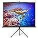 VonHaus 84 Inch Tripod Standing Projector Screen - TV/Home Theater/Movie/Presentation Platform - 4:3 Aspect Ratio Projection - Suitable for LED, LCD and DLP Projectors