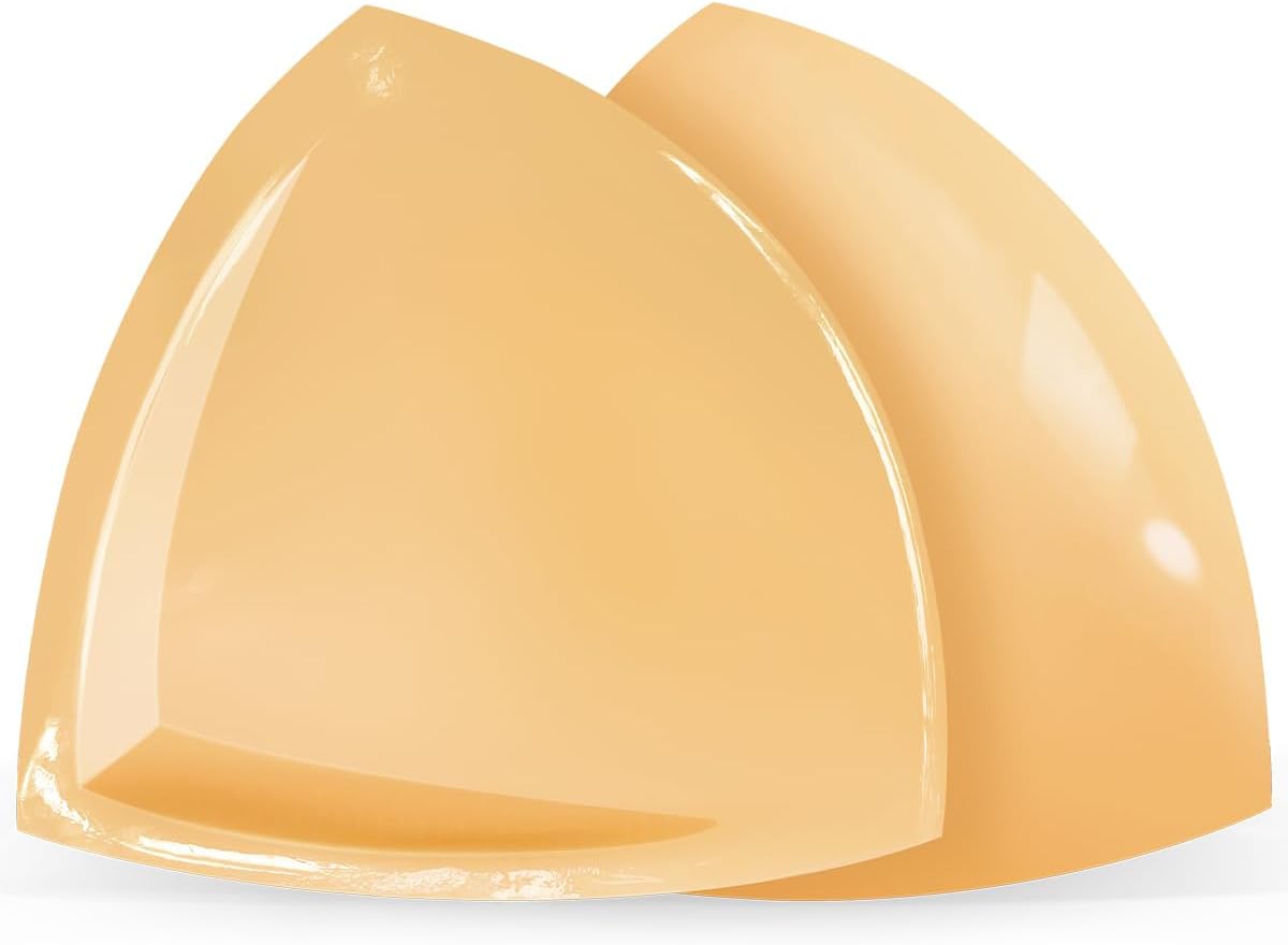 Niidor Large Size Bra Inserts,Double Sided Sticky Bra Pads Inserts for D+ Cups