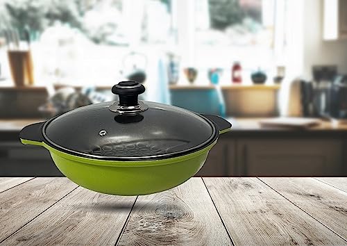 Wok antiadherente con recubrimiento 3D de 28 cm miniatura 1