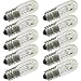 Industrial Performance 1480, 3.06 Watt, T4.5, Candelabra Screw (E12) Base Light Bulb (10 Bulbs)