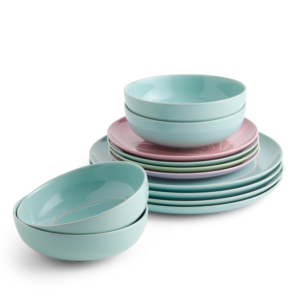 Amazon.com | Tilly Ramsay x Royal Doulton 12 Piece Dinnerware Set