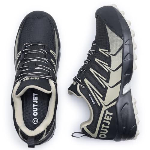 OUTJET Women's Waterproof Hiking Shoes Lightweight Grey by OUTJET - Used condition - Image 2