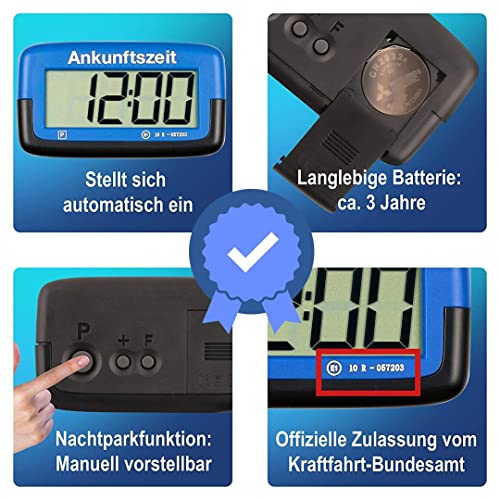 Elektronische Parkscheibe Needit 2X Park Micro mit Zulassung
