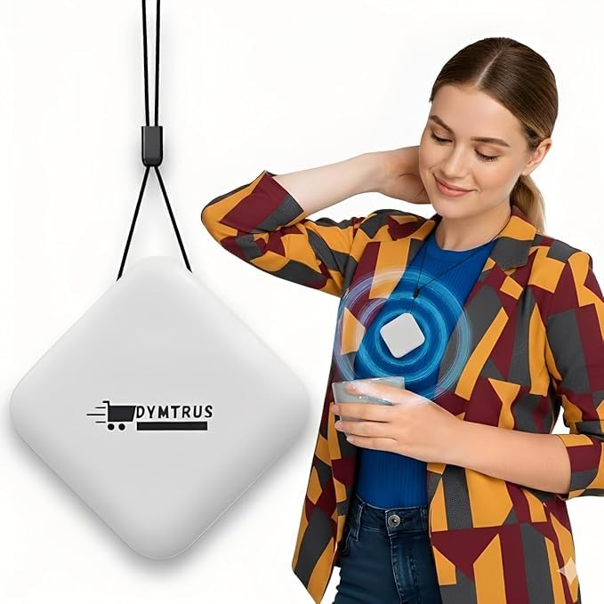 Portable Personal Air Freshener Necklace | Anion Technology | Helps Reduce Odours & Air Impurities | Filterless, Rechargeable | Normal & Turbo Mode-image-34
