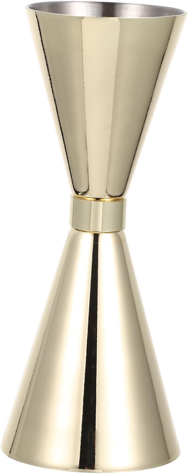 Japanese Style Stainless Steel Cocktail Jigger Double-Head Measuring Cup for Bartenders 1 oz and 2 oz for Home and Bar Use