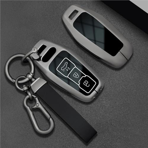 �Ԃ̃L�[�P�[�X�J�o�[�V�F�� Fob �ƌ݊��� A5L 2025 A5 A6L A6 Etron Q6L 2026 �����[�g�L�[�ی�z���_�[(E Set 1)