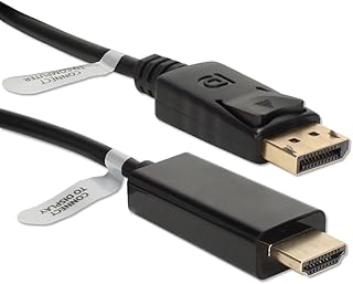 QVS 15ft DisplayPort to HDMI Digital A/V Cable