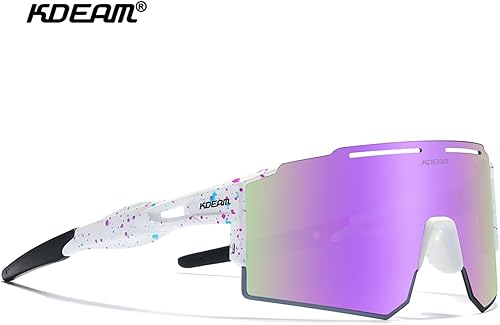 Miniatura 8 de ALSUZYIOT Gafas de sol polarizadas deportivas para mujeres y hombres, UV400, gafas de ciclismo, béisbol, correr, pesca, al aire libre, resistentes