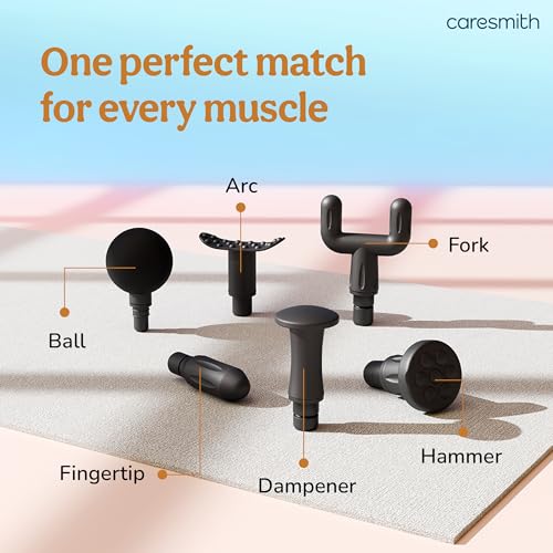 Image of Caresmith Charge Active Massage Gun | Body Massager | Massager Machine for Pain Relief for Men and Women | Deep Tissue Massager