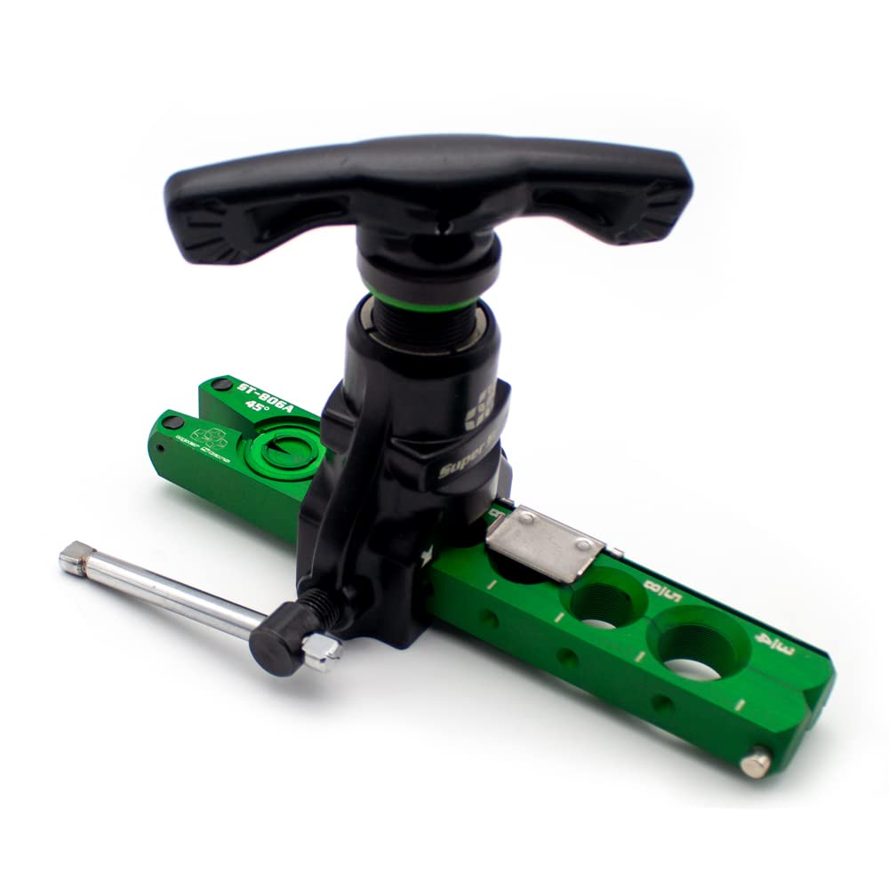 DSZH ST-806A Herramienta de Abocardado de Escariador, Herramienta de Expansión de Tubo Tipo Cono Excéntrico para Mantenimiento de Tuberías de Cobre